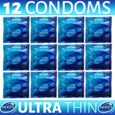 12X Mates Condoms Ultra Thin Male Condom